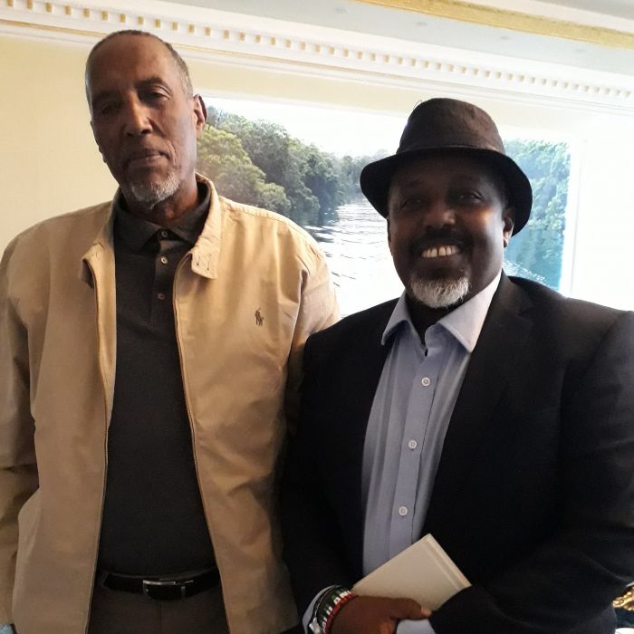jama musse with somaliland president