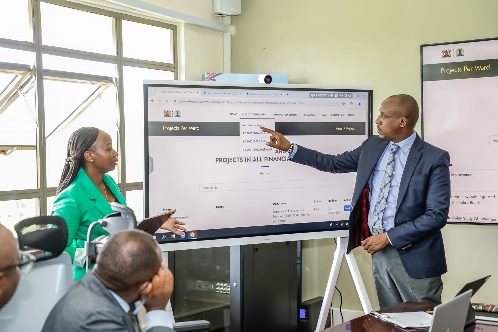 Makueni Launches a Real Time Monitoring System for County Projects