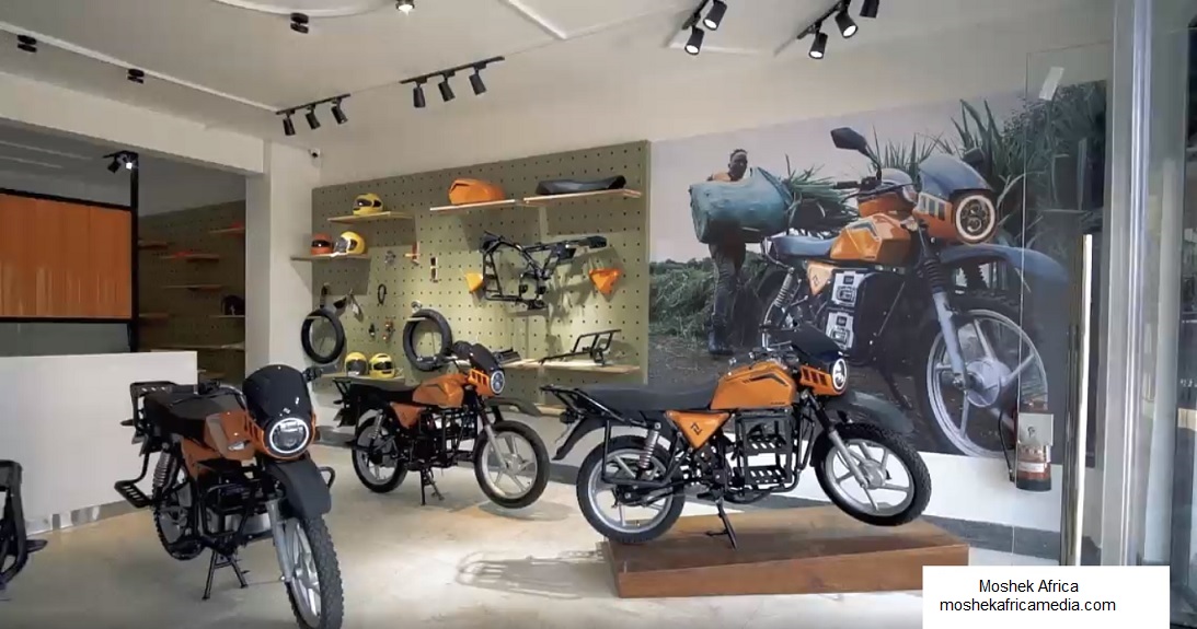 Roam ev motorbike showroom Nairobi pic