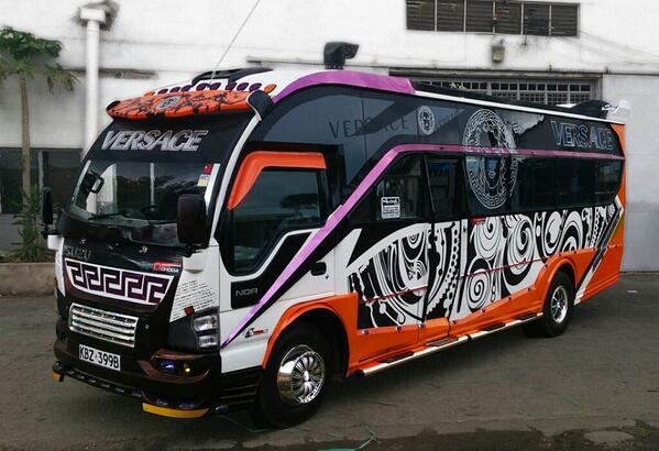 picture of a nairobi matatu